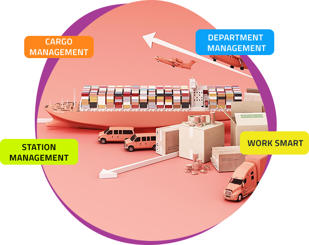 Experience our  Cargo management system